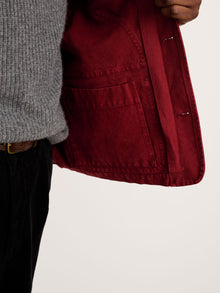 Unisex | Frontier Jacket | Canvas Firebrick