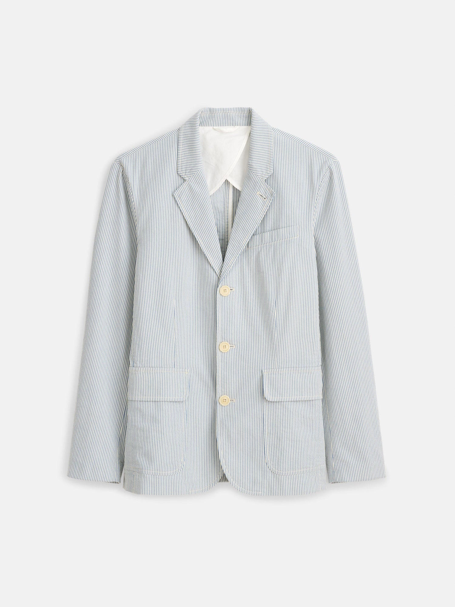 Men | Mill Blazer | Seersucker Light Blue