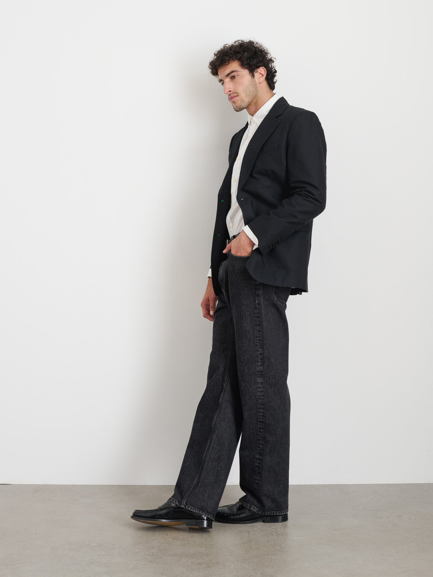 Men | Grant Blazer | Cotton Twill Anthracite