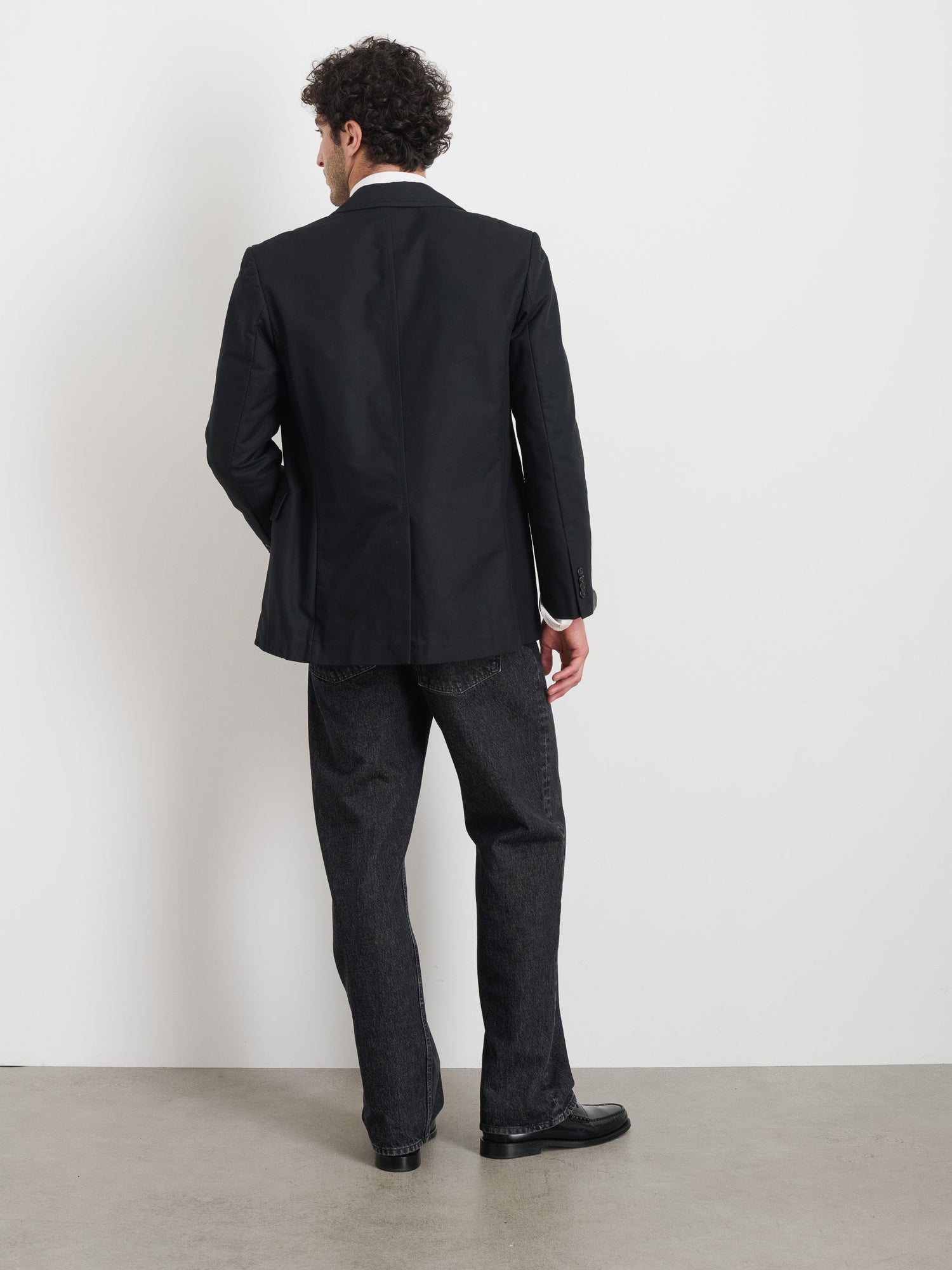 Men | Grant Blazer | Cotton Twill Anthracite