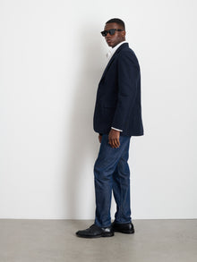 Men | Grant Blazer | Cotton Twill Dark Navy