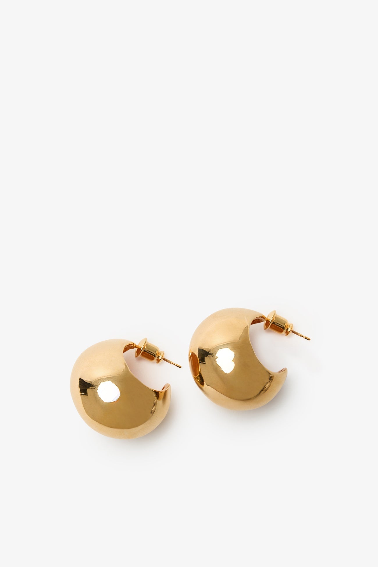Camellia Hoops | Gold