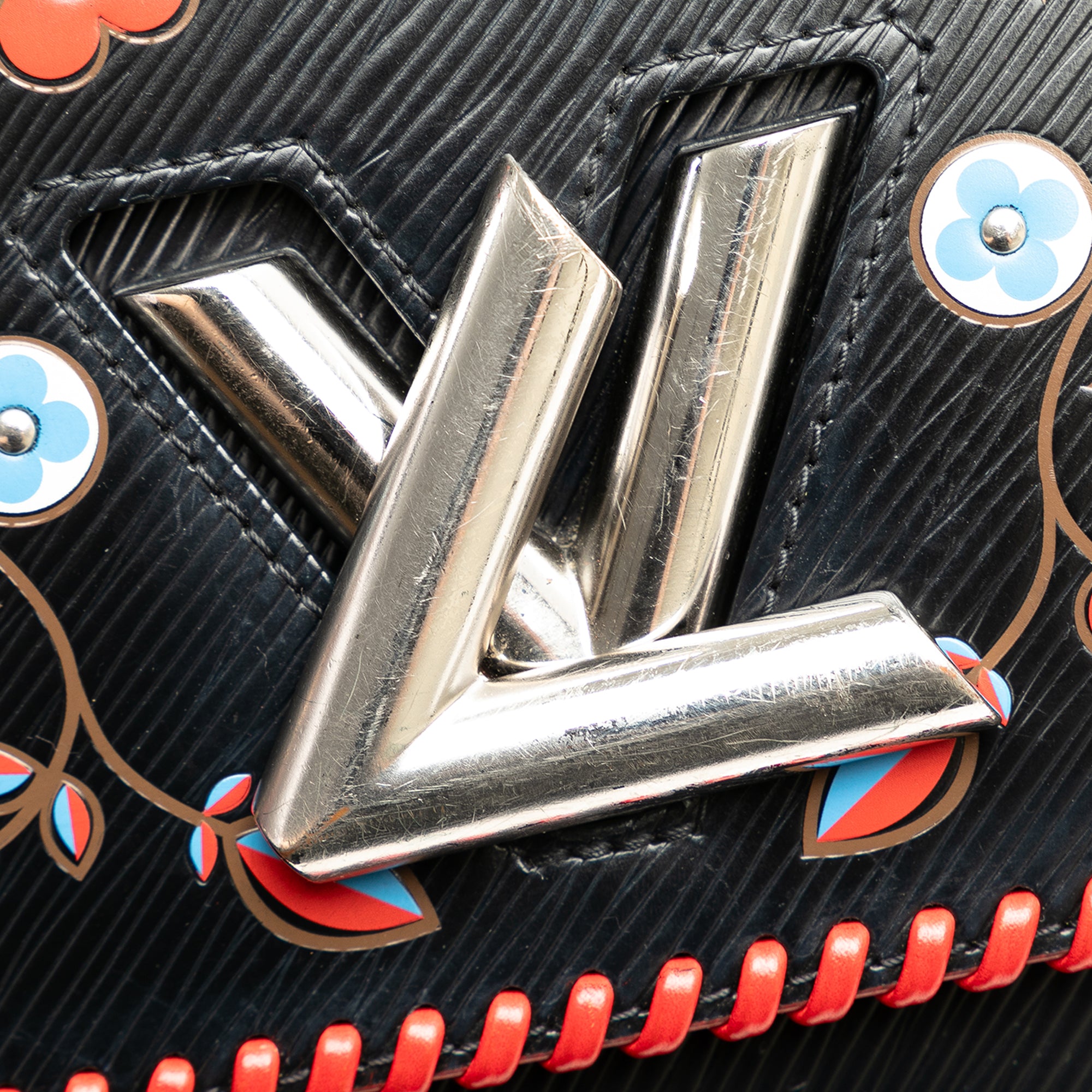 Louis Vuitton | Pre-Owned Limited Edition Blooming Flowers Epi Twist MM | Black