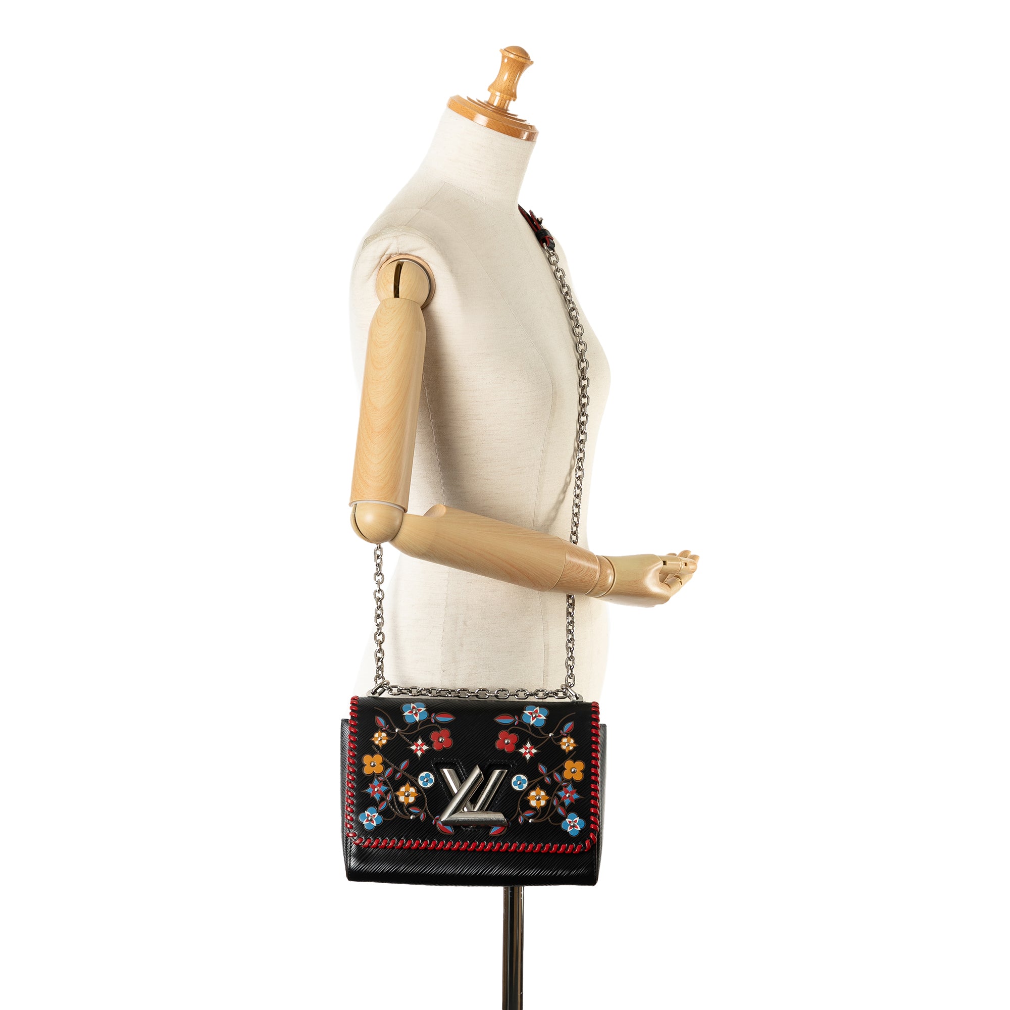 Louis Vuitton | Pre-Owned Limited Edition Blooming Flowers Epi Twist MM | Black