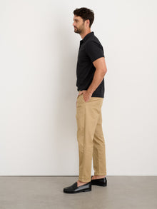 Men | Standard Slub Cotton Polo | Black