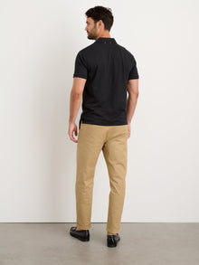 Men | Standard Slub Cotton Polo | Black