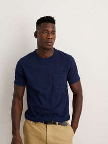 Men | Vintage Wash Pocket Tee | Dark Navy