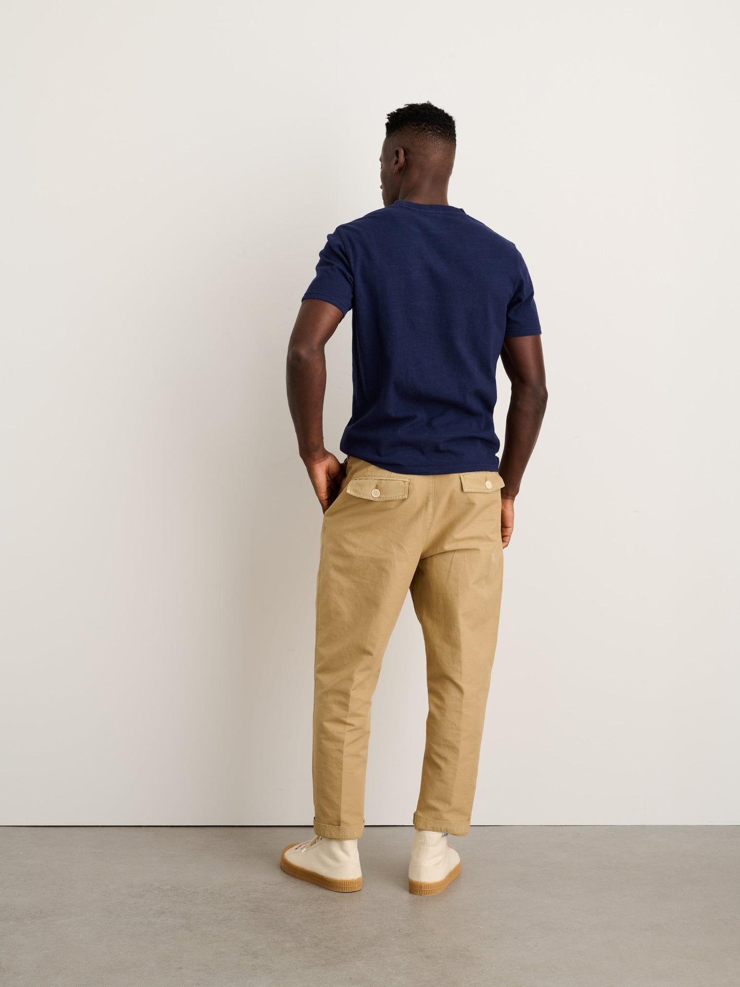 Men | Vintage Wash Pocket Tee | Dark Navy