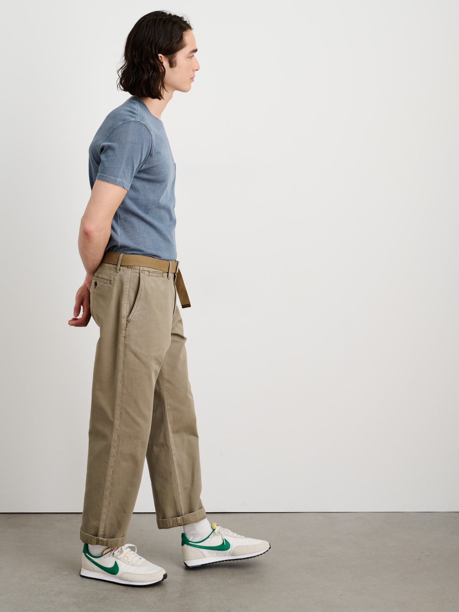 Men | Straight Leg Pant | Vintage Washed Chino Vintage Olive