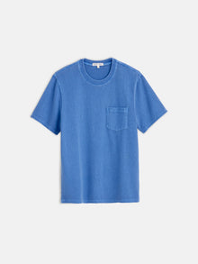 Men | Vintage Wash Pocket Tee | Washed Cobalt