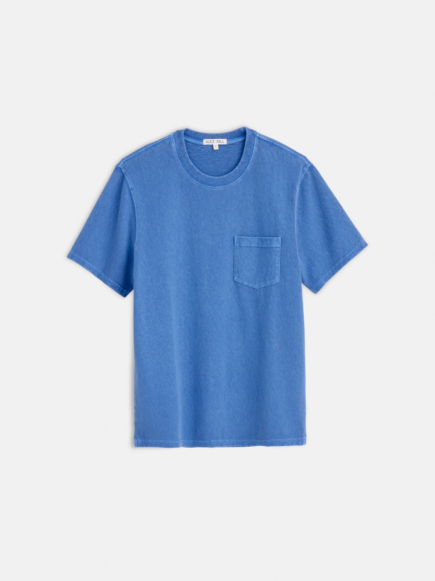 Men | Vintage Wash Pocket Tee | Washed Cobalt