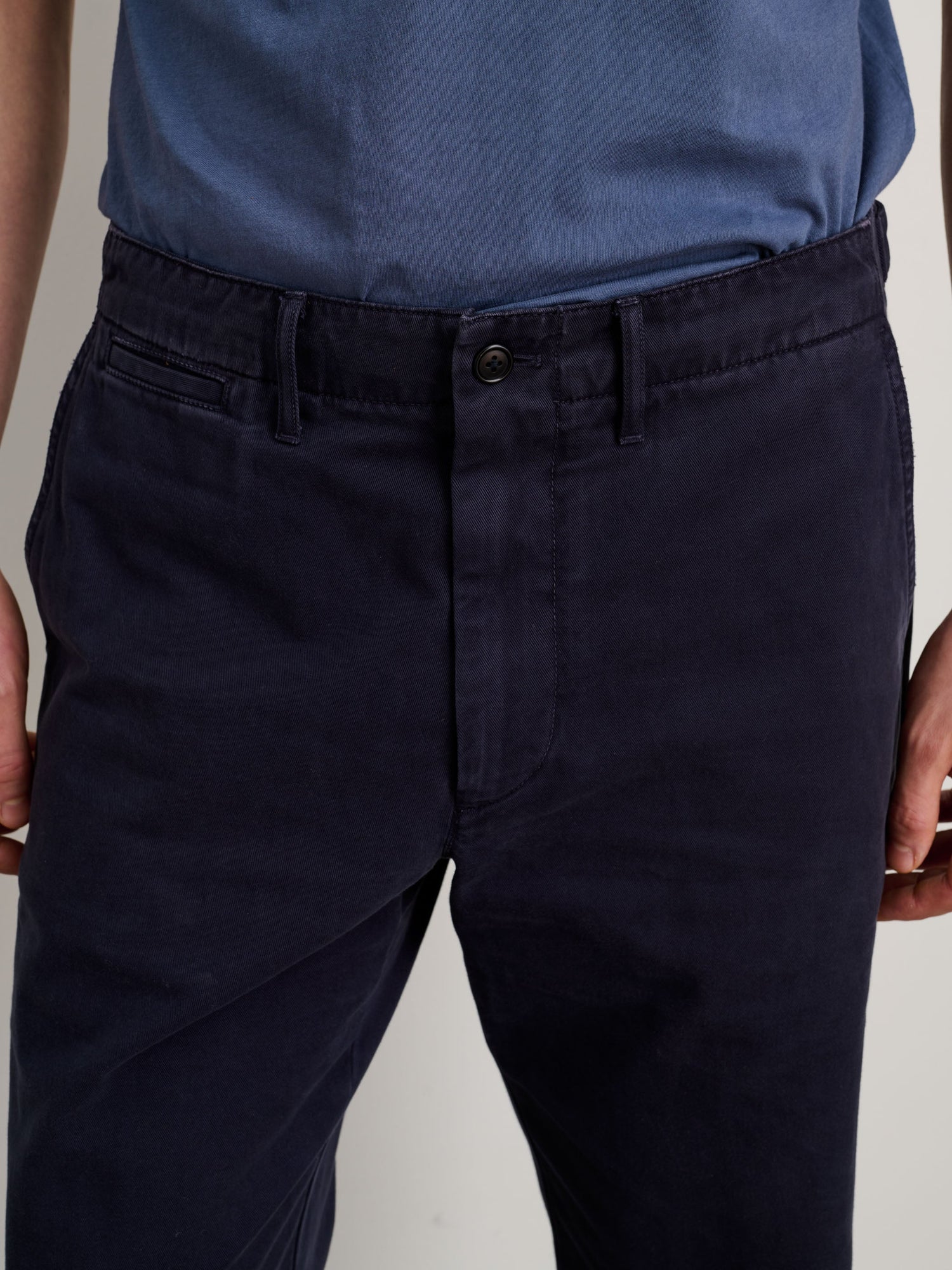 Men | Straight Leg Pant | Vintage Washed Chino Dark Navy