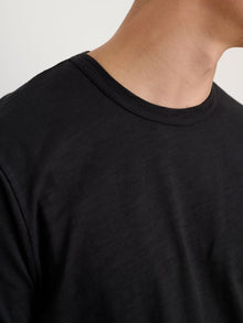 Men | Standard Tee | Slub Cotton Black