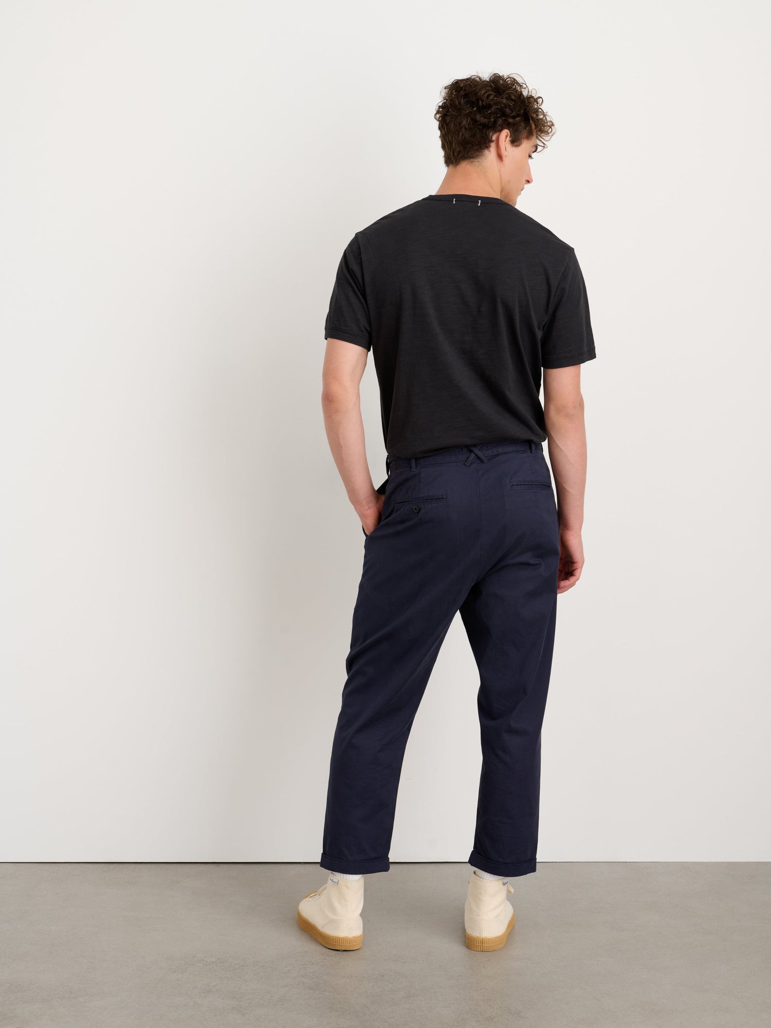 Men | Standard Tee | Slub Cotton Black