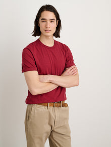 Men | Standard T Shirt | Slub Cotton Fire Brick