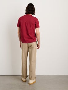 Men | Standard T Shirt | Slub Cotton Fire Brick