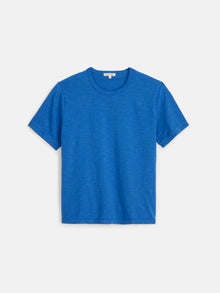 Men | Standard T-Shirt | Slub Cotton Washed Cobalt