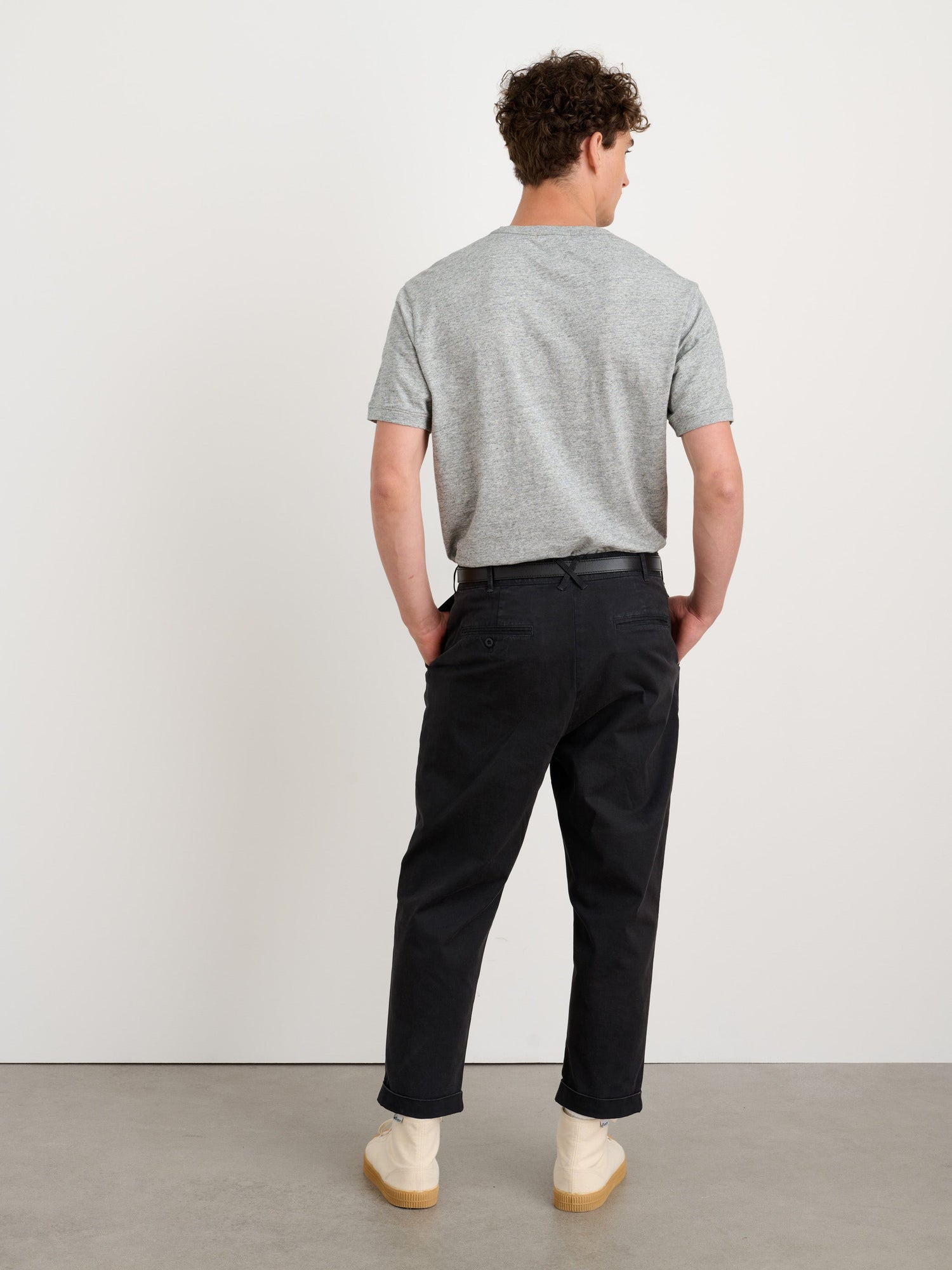 Men | Old Standard T-Shirt | Slub Cotton Heather Grey