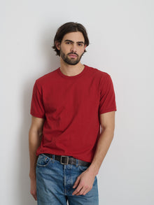 Men | Standard T-Shirt | Slub Cotton Barn Red
