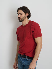 Men | Standard T-Shirt | Slub Cotton Barn Red