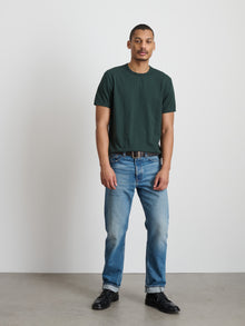 Men | Standard T-Shirt | Slub Cotton Dark Spruce (V1)