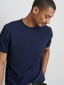 Men | Standard T-Shirt | Slub Cotton Navy