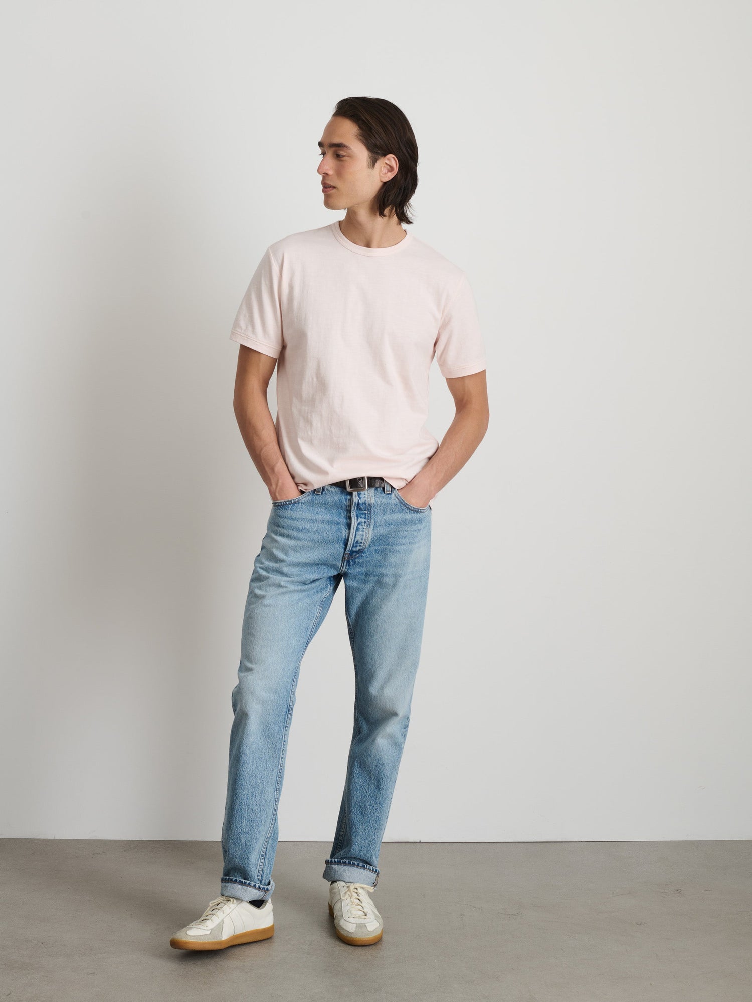 Men | Standard T-Shirt | Slub Cotton Rose Water