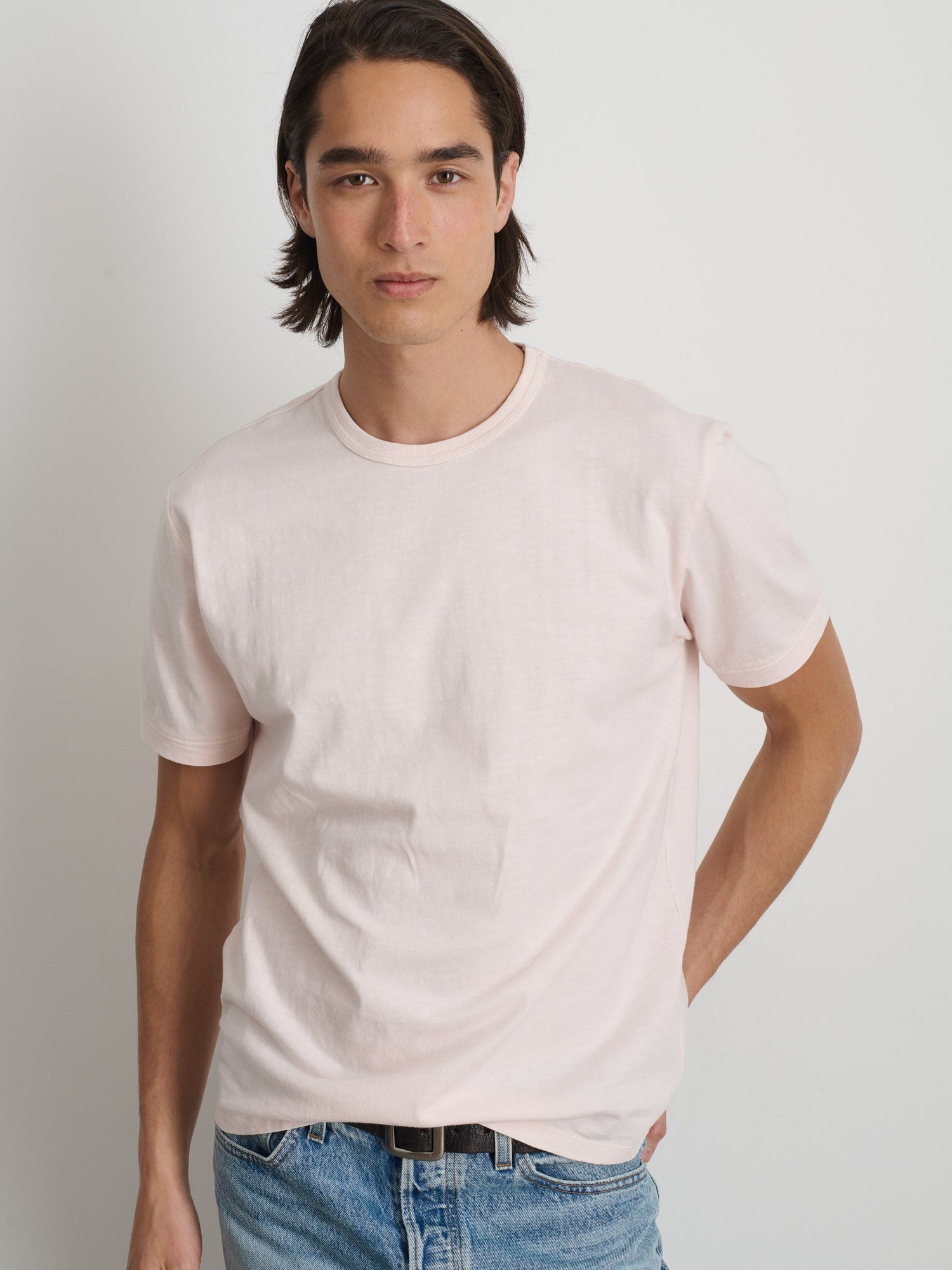 Men | Standard T-Shirt | Slub Cotton Rose Water
