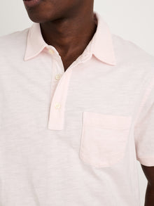 Men | The Standard Polo | Slub Cotton Rose Water