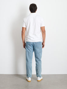 Men | Standard Polo | Slub Cotton White