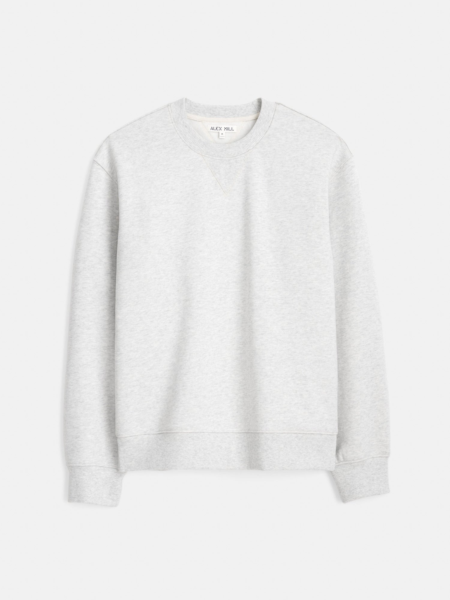 Men | Marlon Sweatshirt | Cotton Fleece Light Heather Grey