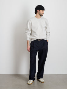 Men | Marlon Sweatshirt | Cotton Fleece Light Heather Grey