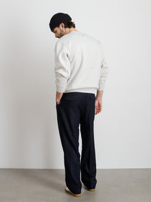 Men | Marlon Sweatshirt | Cotton Fleece Light Heather Grey