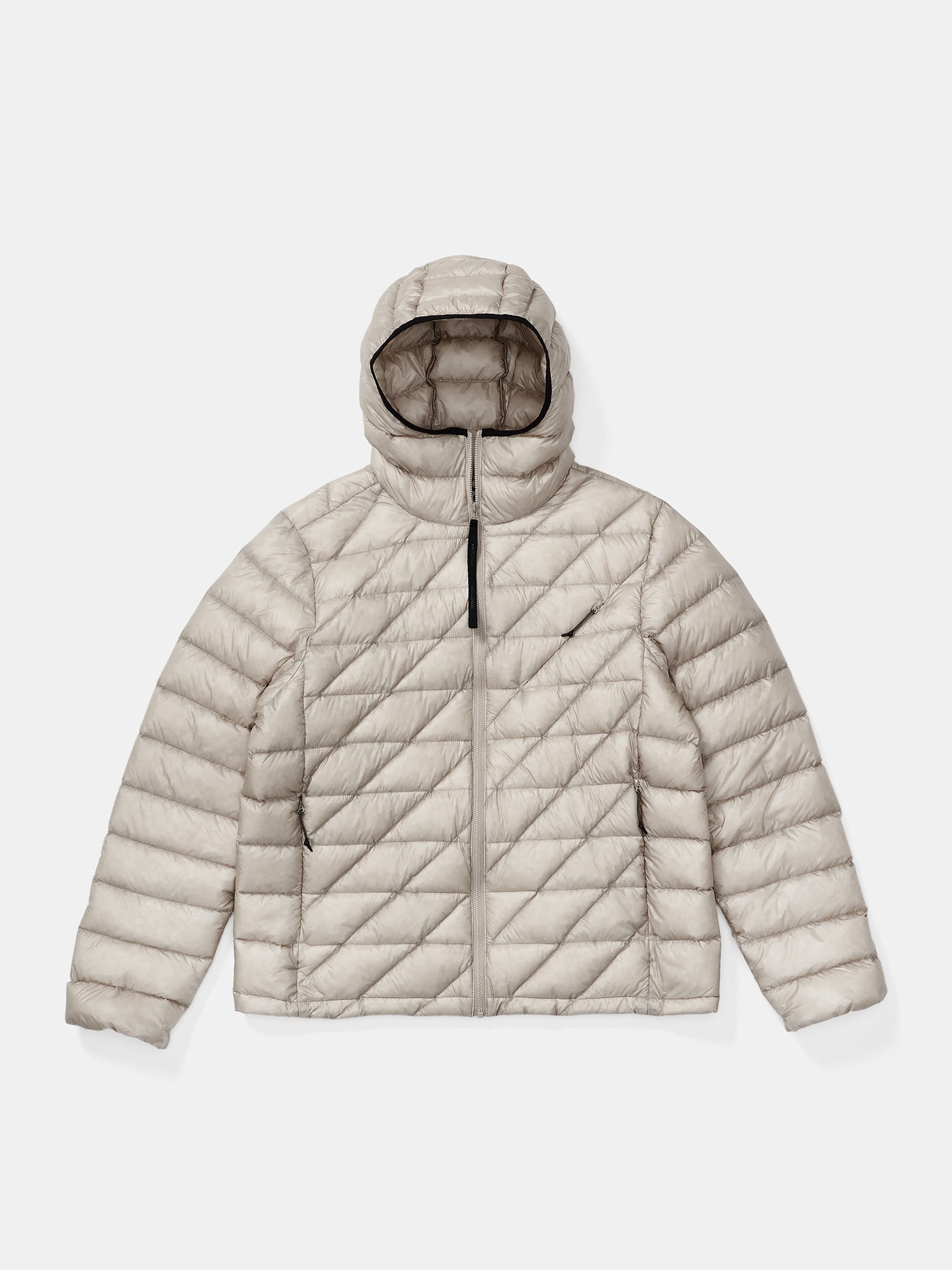 Man Packable Down Jacket - Canvas - flart lay