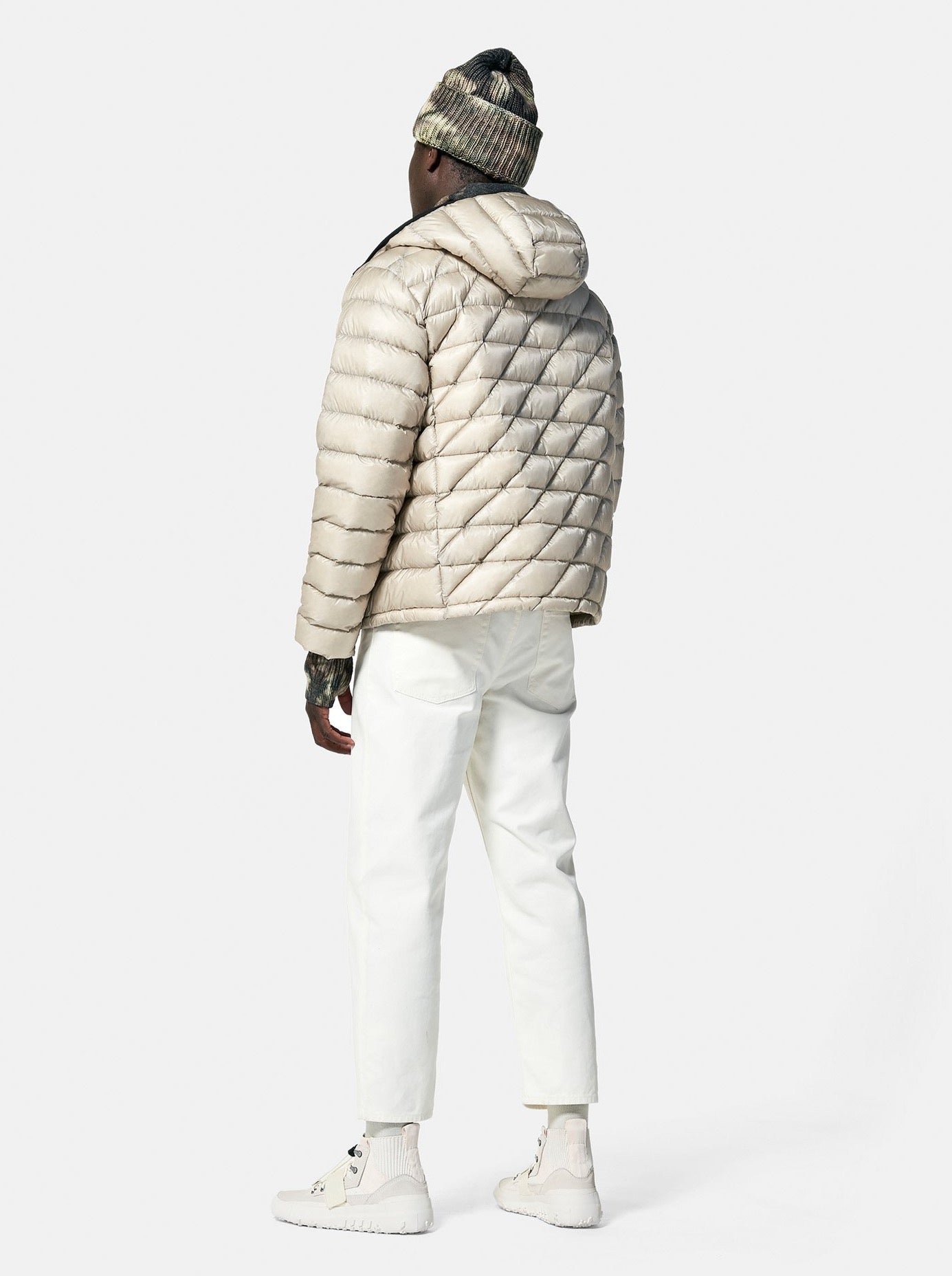 Man Packable Down Jacket - Canvas