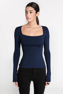 Yvonne Blouse | Dark Blue