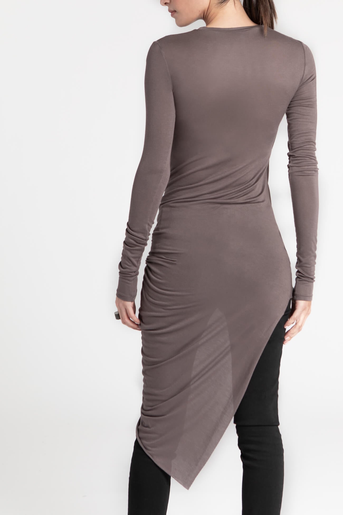 Sheer Hillary Tunic | Anthracite