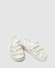 Women | Morning Mood Chunky Stud Sandal | Cream