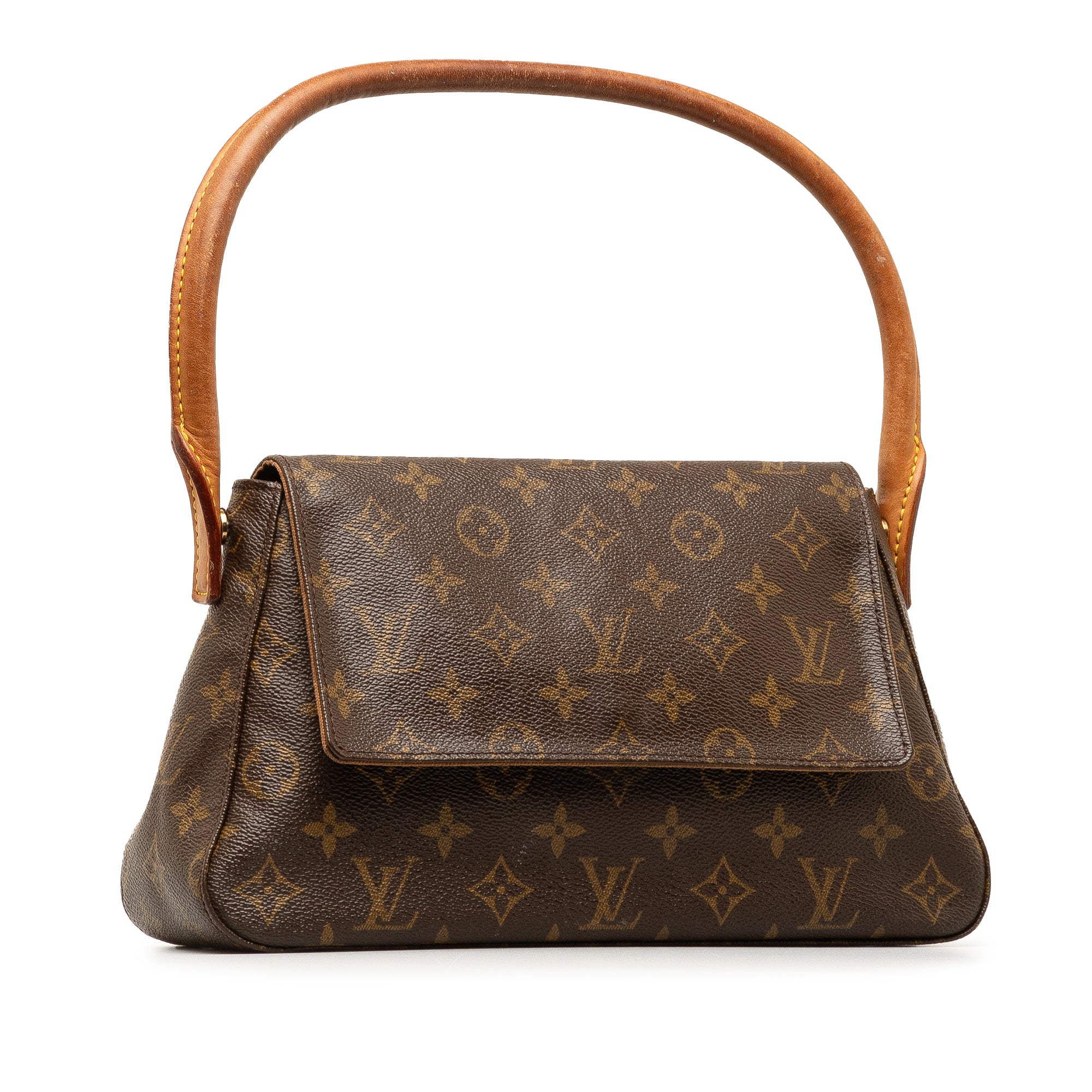 Louis Vuitton Pre-Owned Monogram Looping Mini | Women | Brown