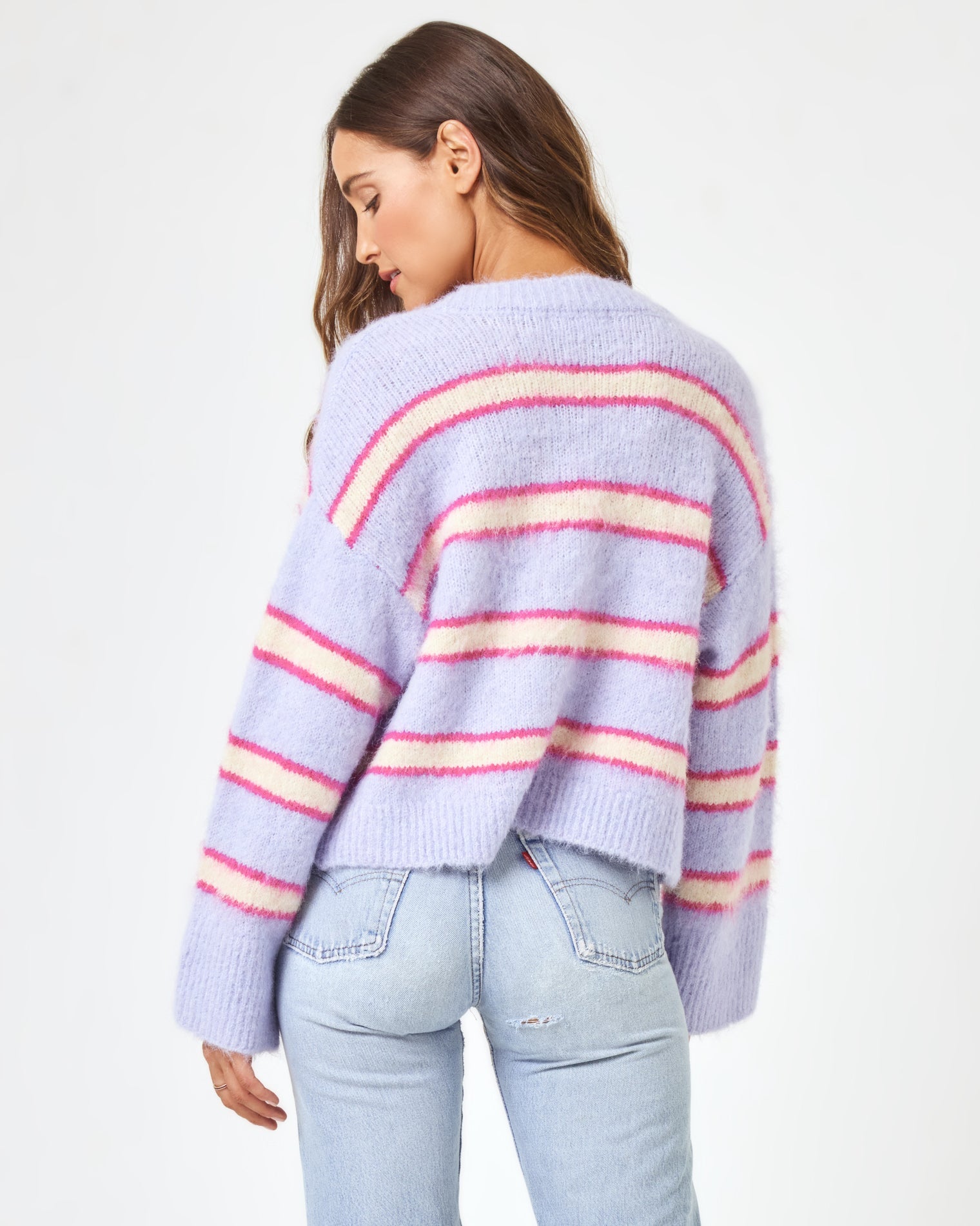 Montauk Cardigan | Sandy Dune Stripe