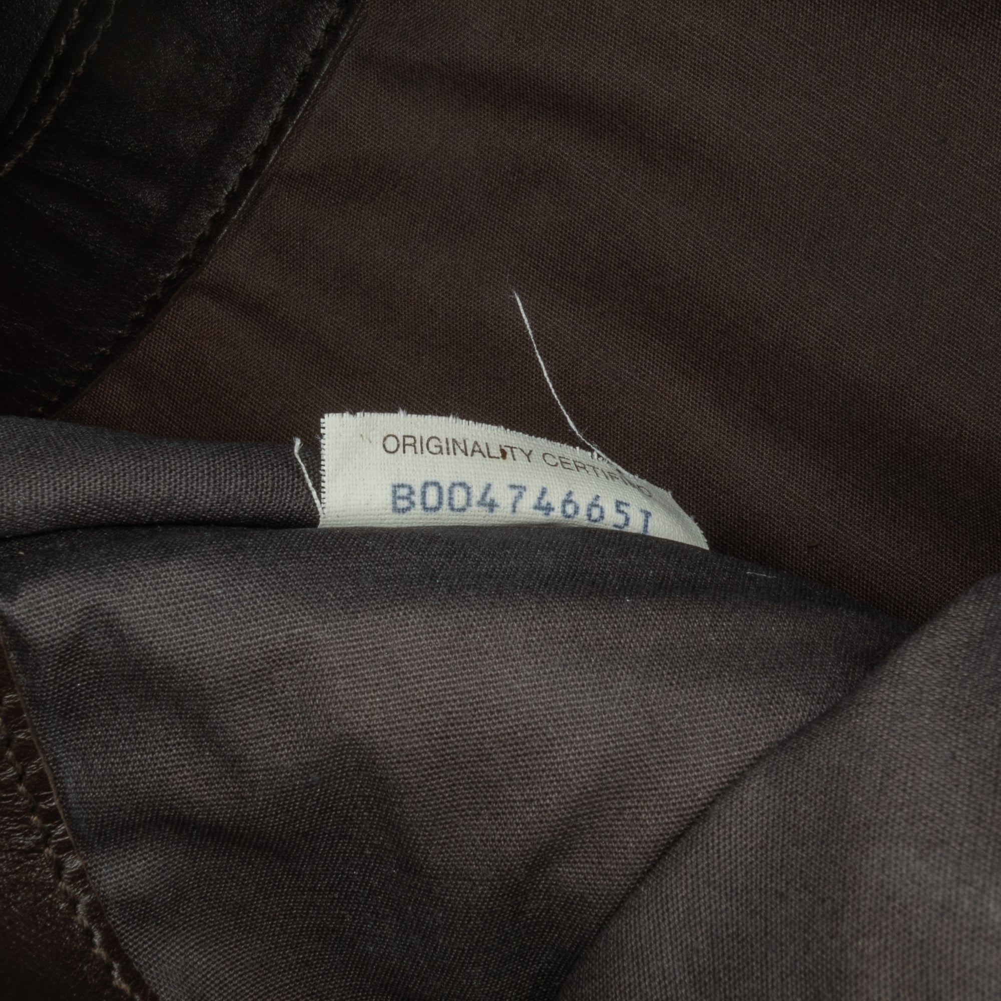 Bottega Veneta | Pre-Owned Intrecciato Business Bag | Brown