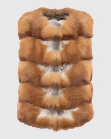 Fox Collarless Vest | Red Fox (V2)