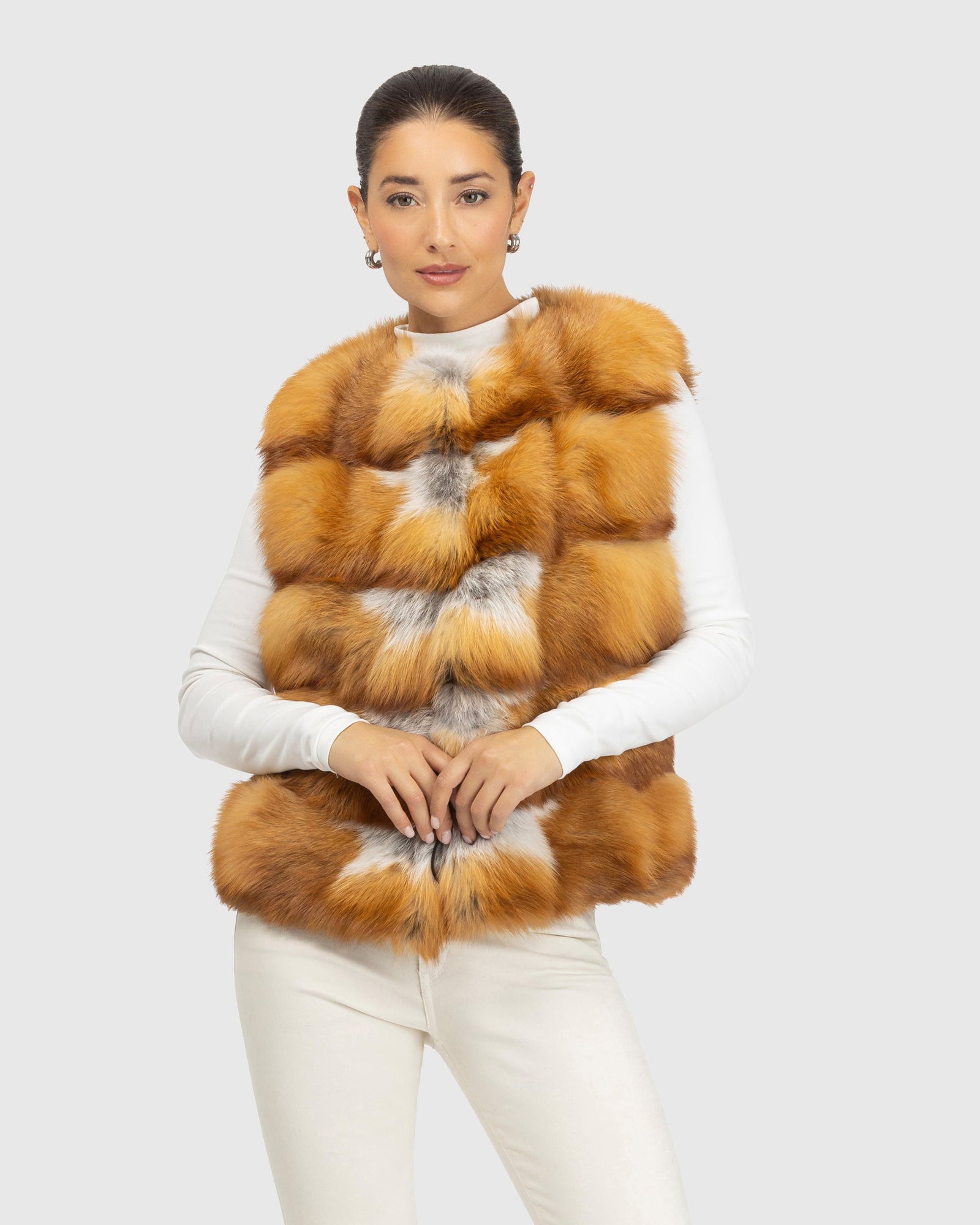 Fox Collarless Vest | Red Fox (V2)