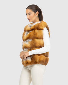 Fox Collarless Vest | Red Fox (V2)