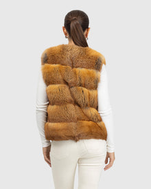 Fox Collarless Vest | Red Fox (V2)
