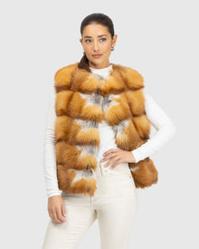 Fox Collarless Vest | Red Fox (V2)