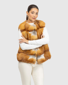 Fox Collarless Vest | Red Fox (V2)