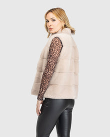 Mink Vest | L-Xxs | L-Xxs | Beige