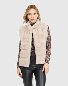 Mink Vest | L-Xxs | L-Xxs | Beige