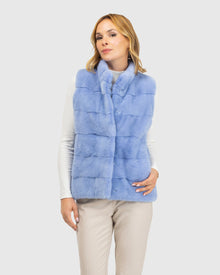 Mink Vest | L-Xxs | L-Xxs | Lavender